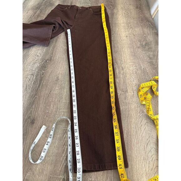 Jones Jeans stretch brown high rise denim jeans - Picture 6 of 6